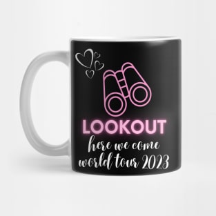 scentsy lookout, here we come, world tour 2023 Mug